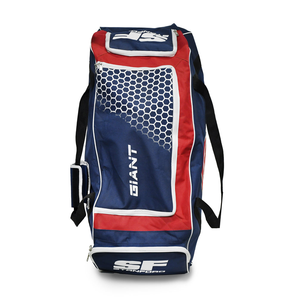 SF Giant Cricket Duffle Kit bag Red Blue@Front View