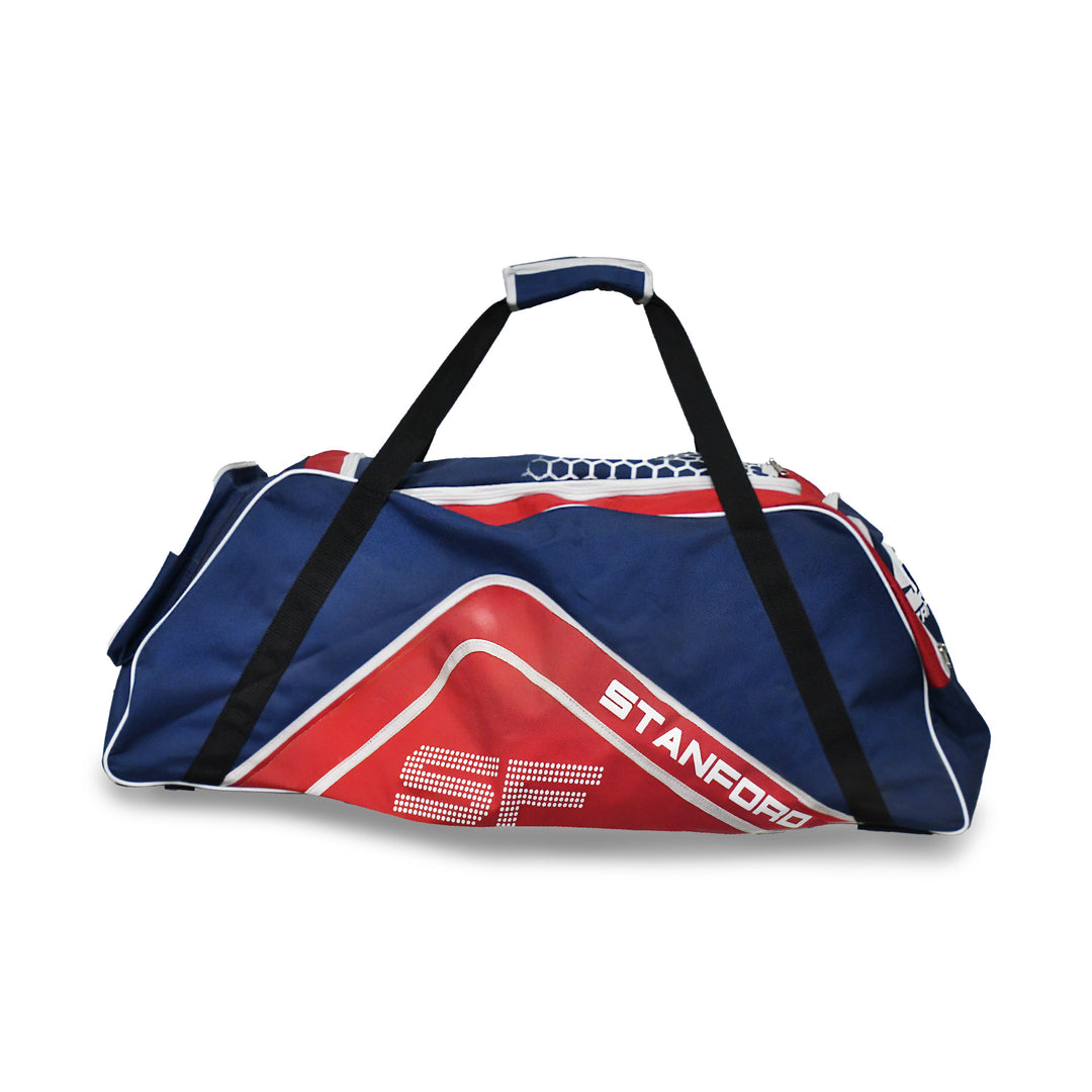 SF Giant Cricket Duffle Kit bag Red Blue@Side View
