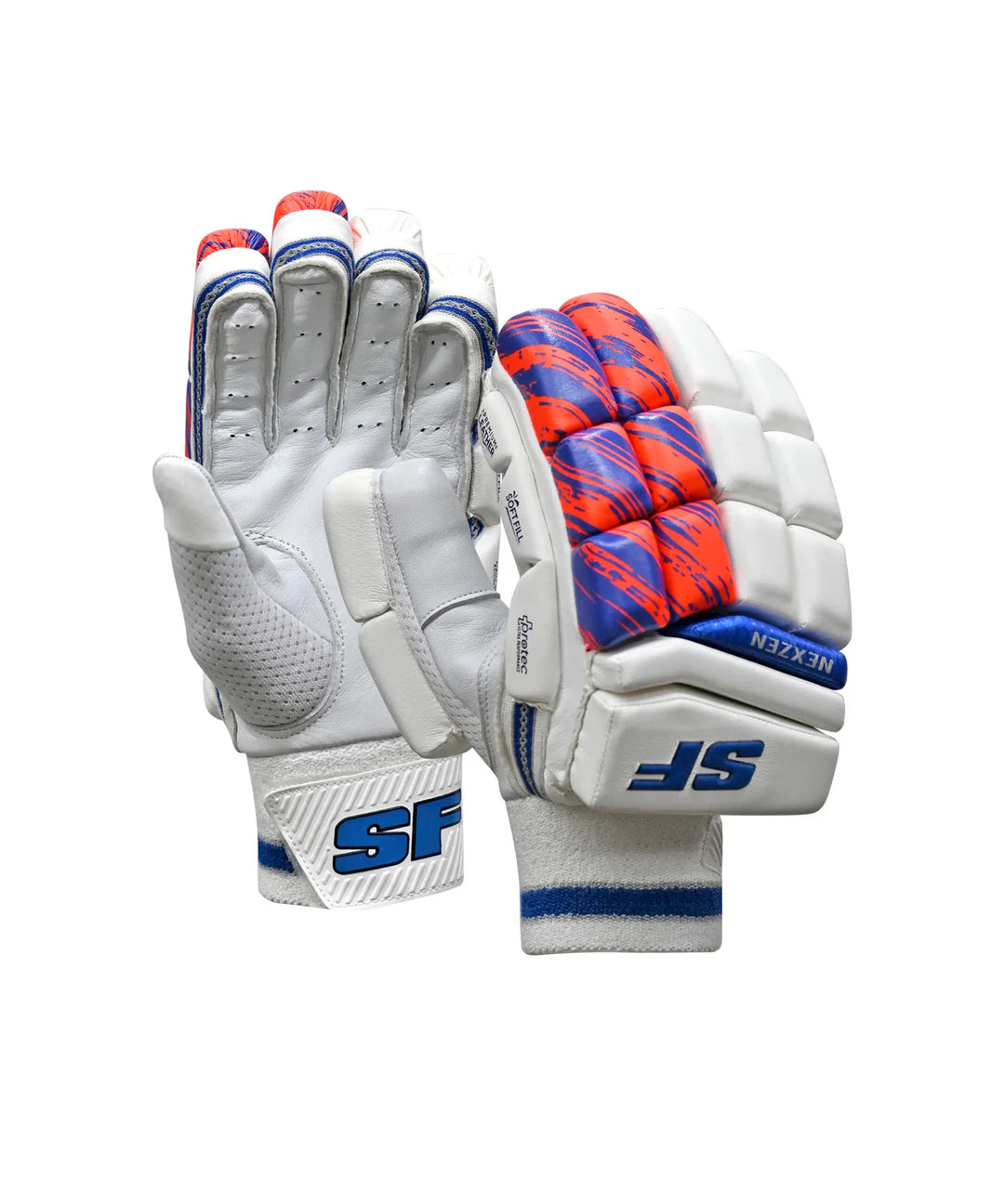 SF Nexzen Cricket Batting Gloves Mens Size @ Composite View 