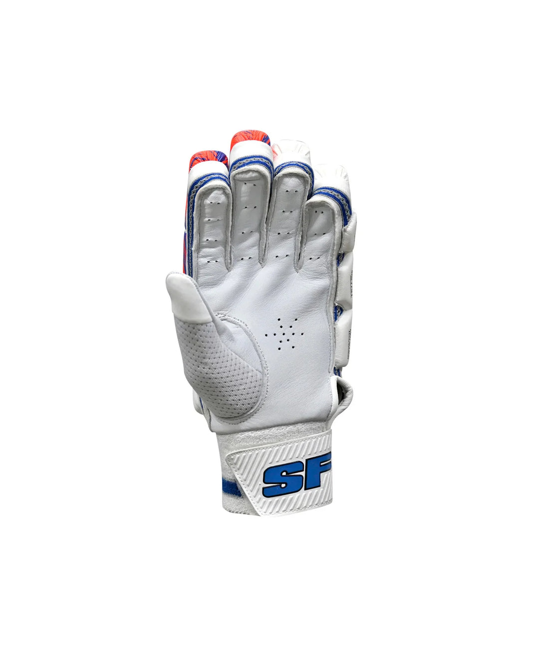 SF Nexzen Cricket Batting Gloves Mens Size @ Left Back View 