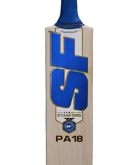 SF PA 18 English Willow Cricket Bat Size SH @ Face View