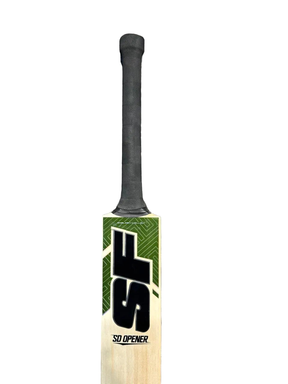 SF SD Opener English Willow Cricket Bat Size SH @ Face View 