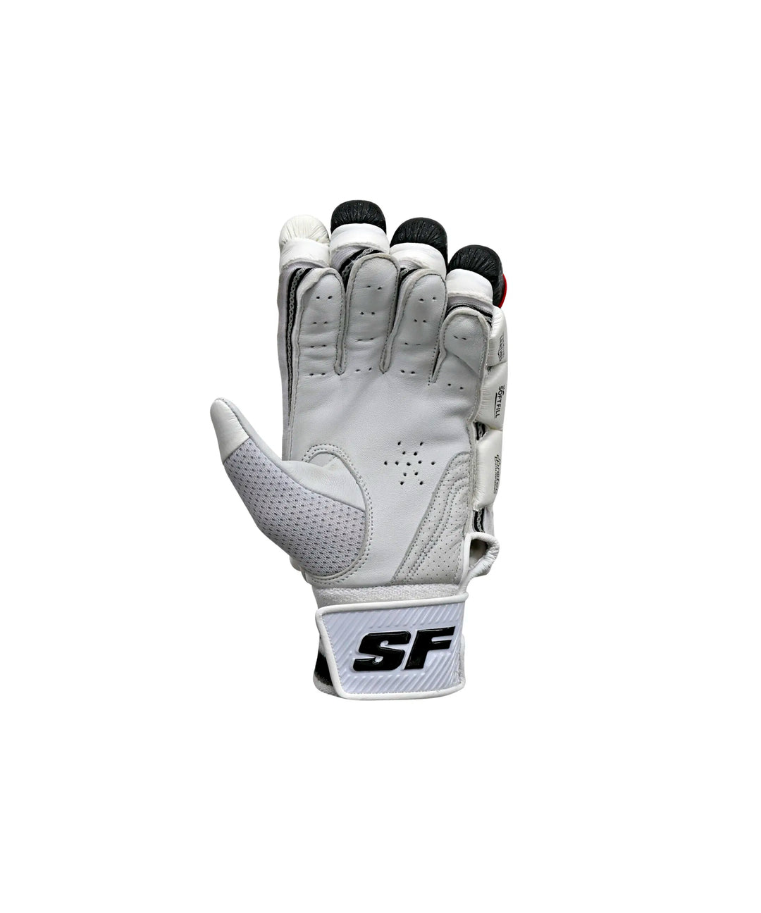 SF Sapphire Cricket Batting Gloves @ Left Front View