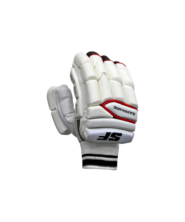 SF Sapphire Cricket Batting Gloves @ Right Back View