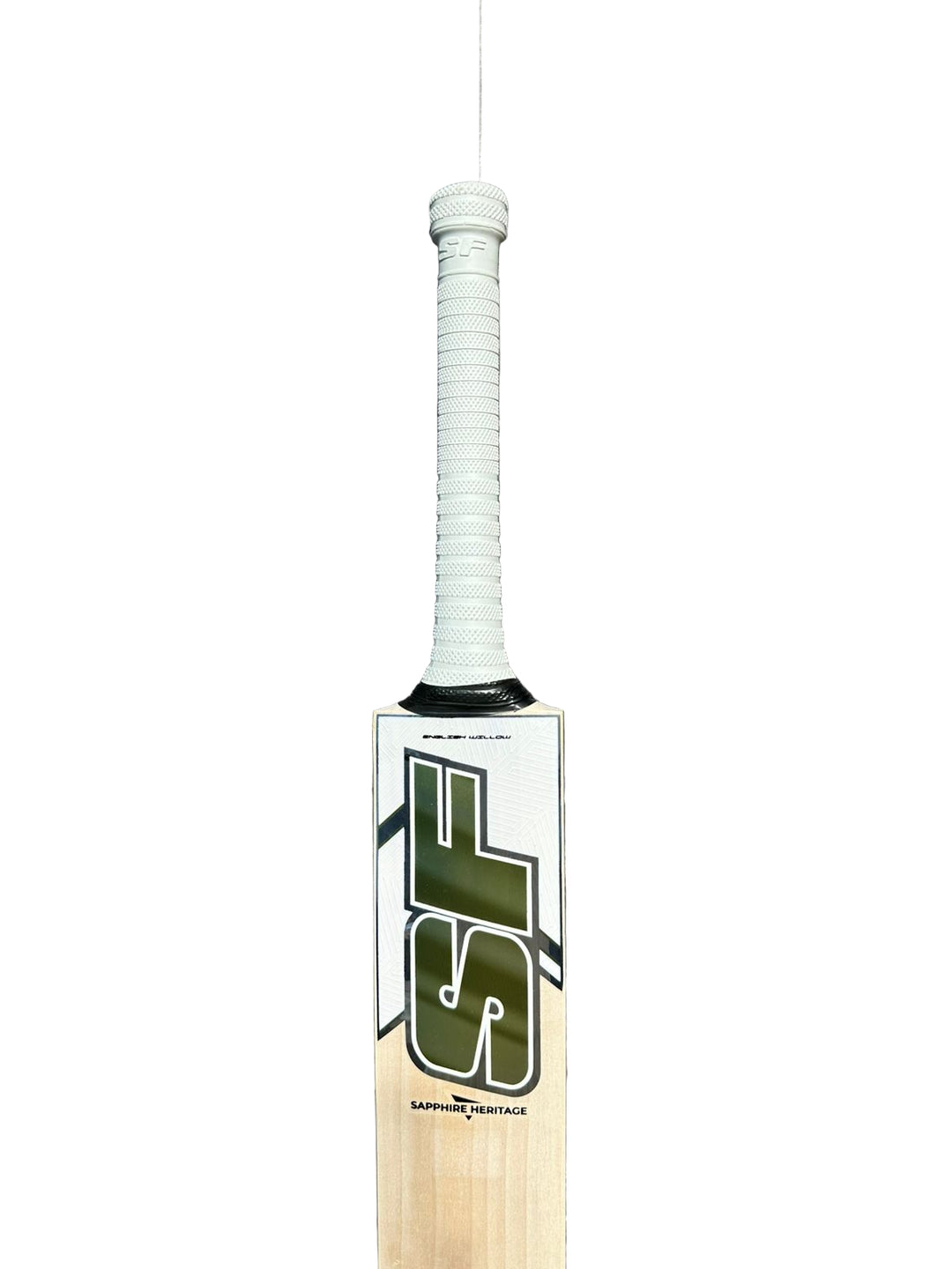SF Sapphire Heritage English Willow Cricket Bat Size Harrow@front view3