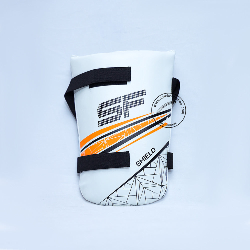 SF Shield Cricket Thigh Guard Size @ Front View