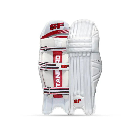 SF Super Test Cricket Batting Legguard Mens Size@front view