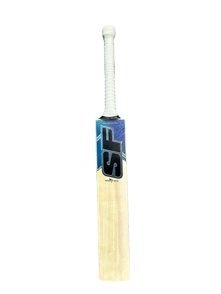 SF Triumph OnyX English Willow Cricket Bat Size SH@front view