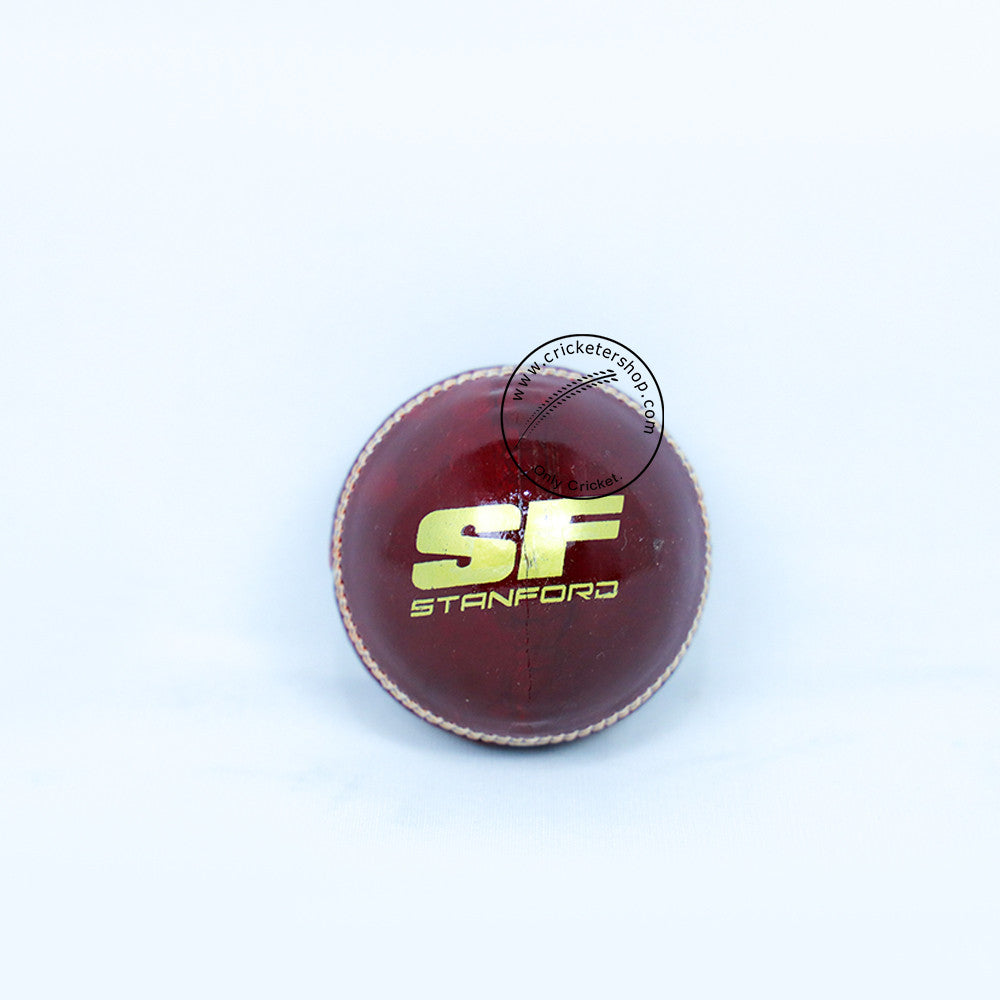 SF True Test Cricket Ball Colour Red @ Side View