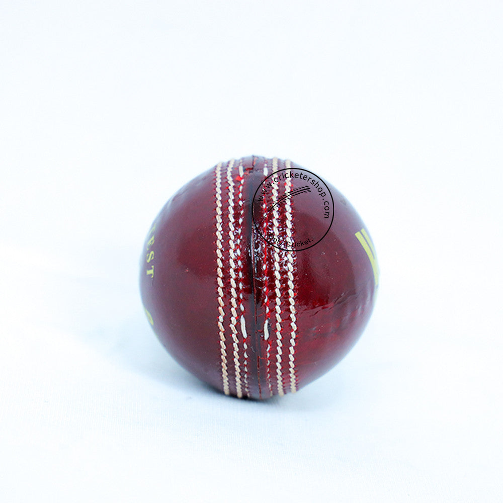 SF True Test Cricket Ball Colour Red @ Seam View