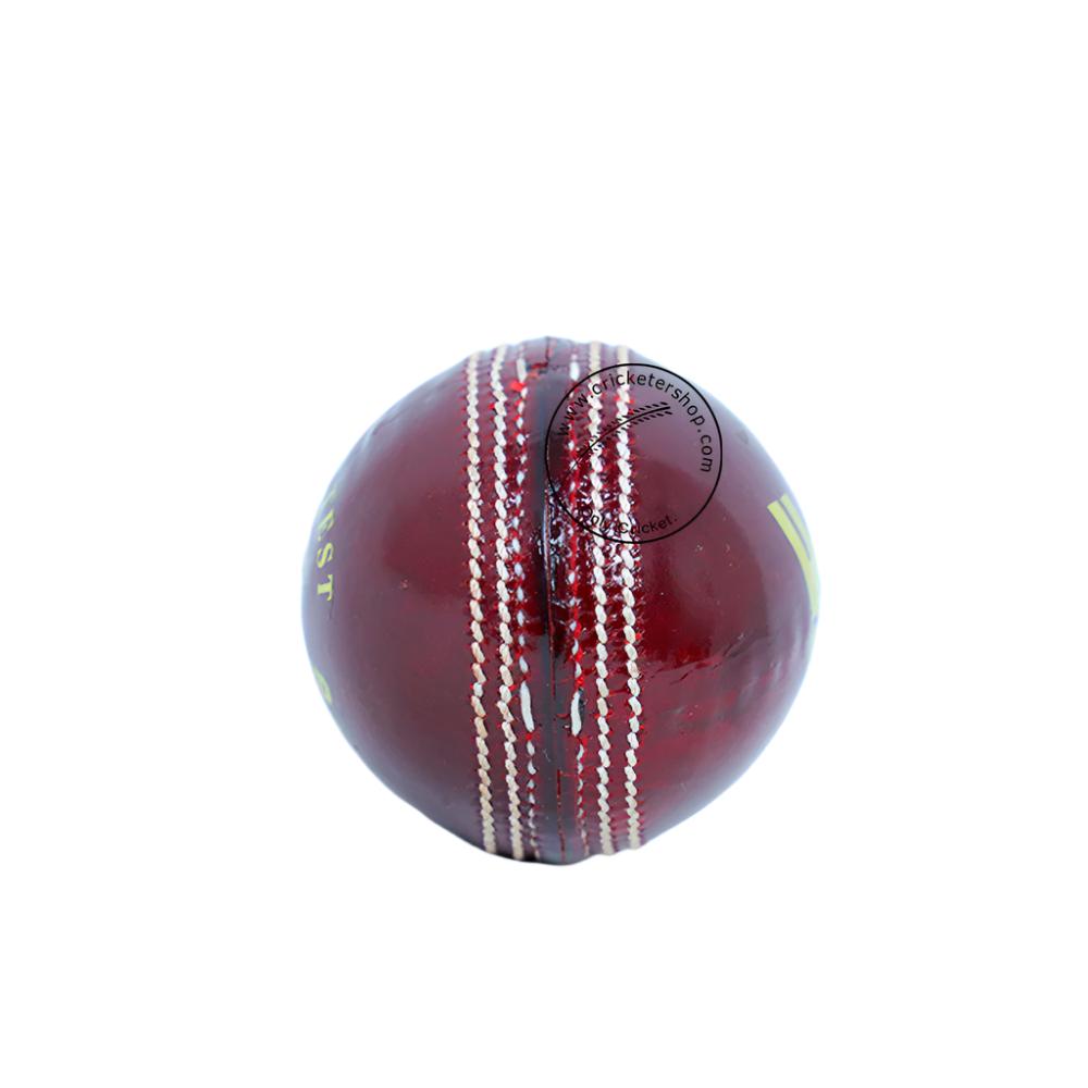 SF True Test Cricket Ball Colour Red @ Seam View