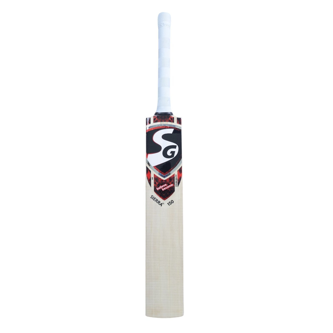 SG Sierra 150 English Willow Cricket Bat Size@Front View