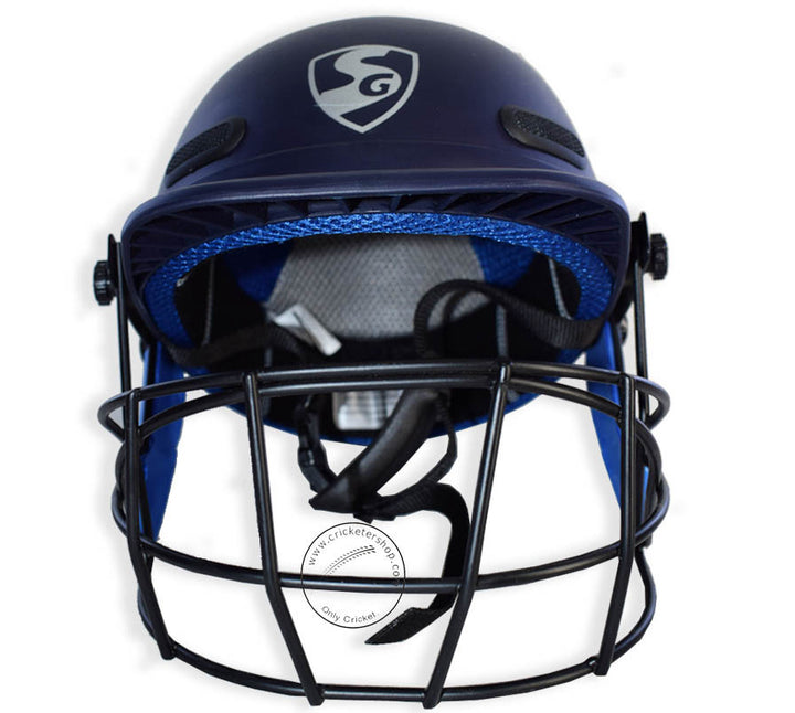 SG Aeroshield 2.0 Cricket Helmet for Men and Boys Size @ Front View