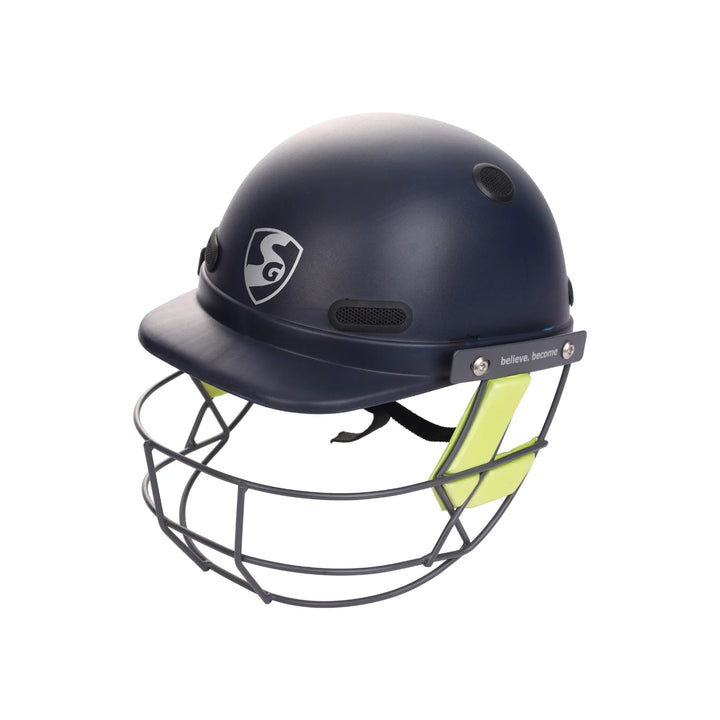 SG Aeroshield 2.0 Cricket Helmet for Men and Boys Size @ Front Side View