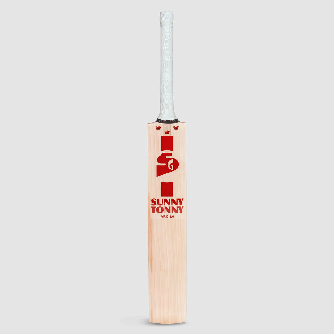SG Arc 1.0 English Willow Cricket Bat Size SH @ Front View