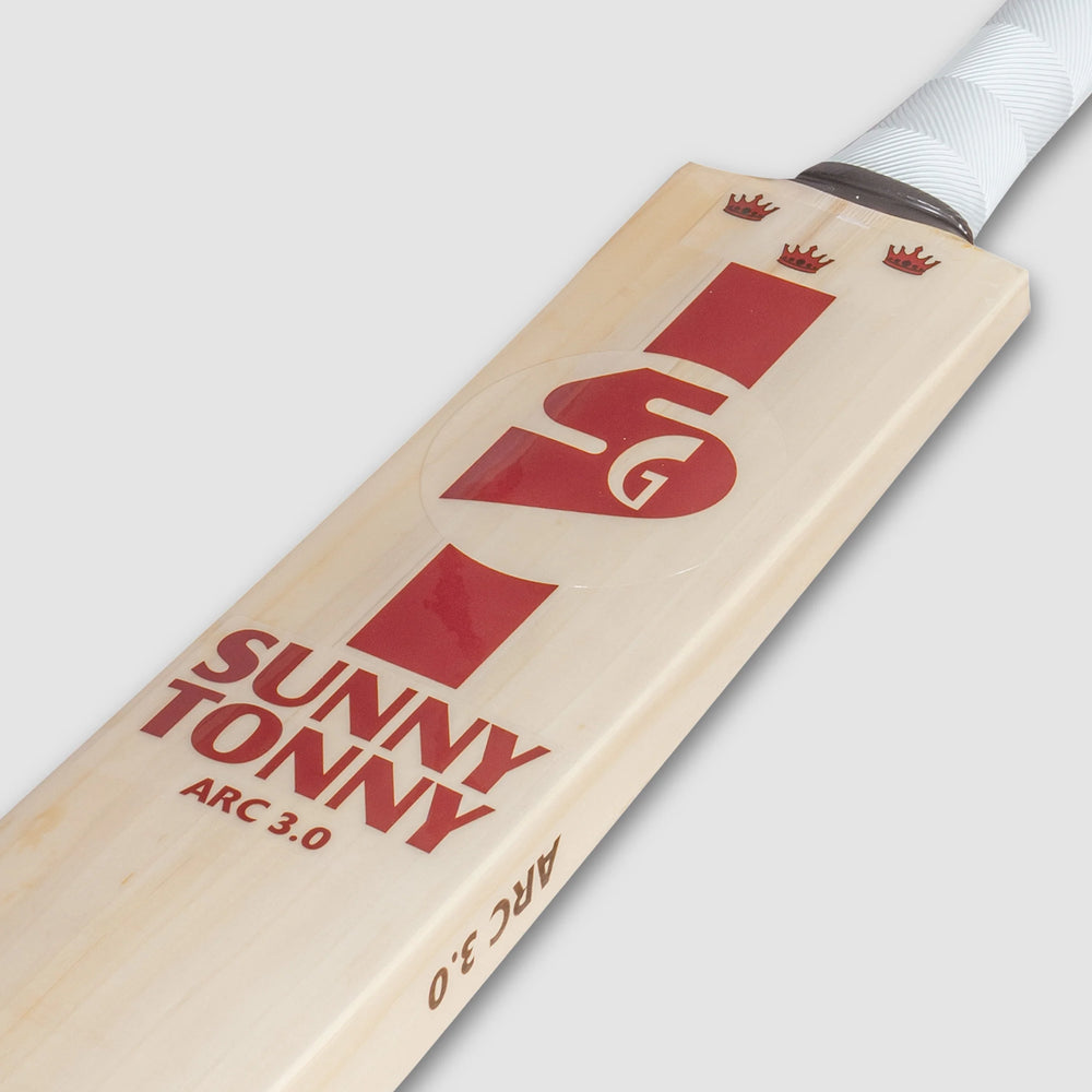 SG Arc 3.0 English Willow Cricket Bat Size SH @ Face View