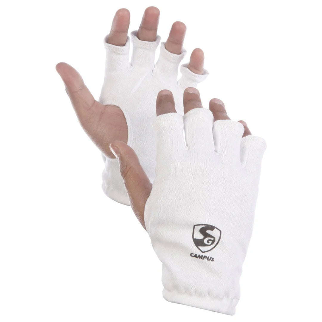 SG Campus Cricket Inner Gloves for Batting@front view 6