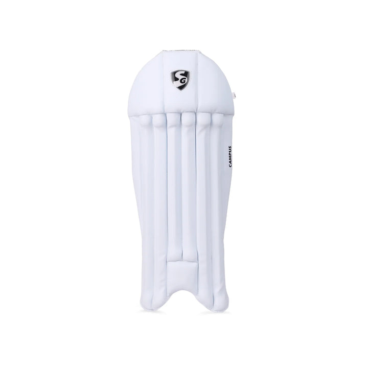 SG Campus Cricket Wicket Keeping Leg Guard Pads@front view2