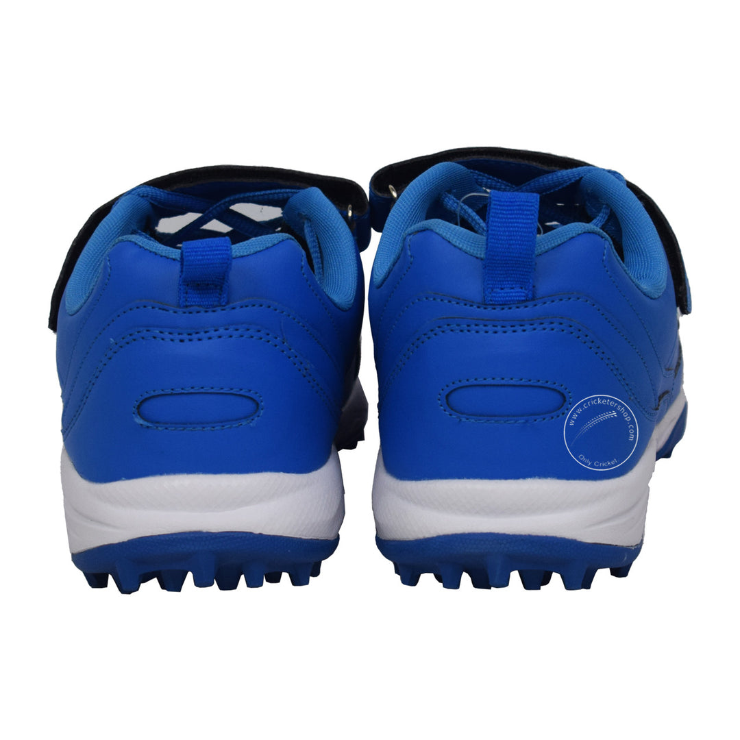 SG Century 5.0 Cricket Shoes Colour India Blue Size @ Back View