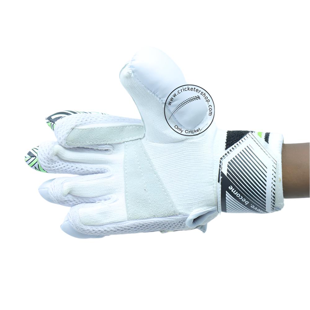 SG Club Cricket Batting Gloves Right Handed Small Boys Size @Right Front View