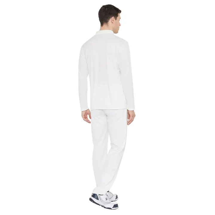 SG Club Cricket Shirt Full Sleeves @ Back View 3