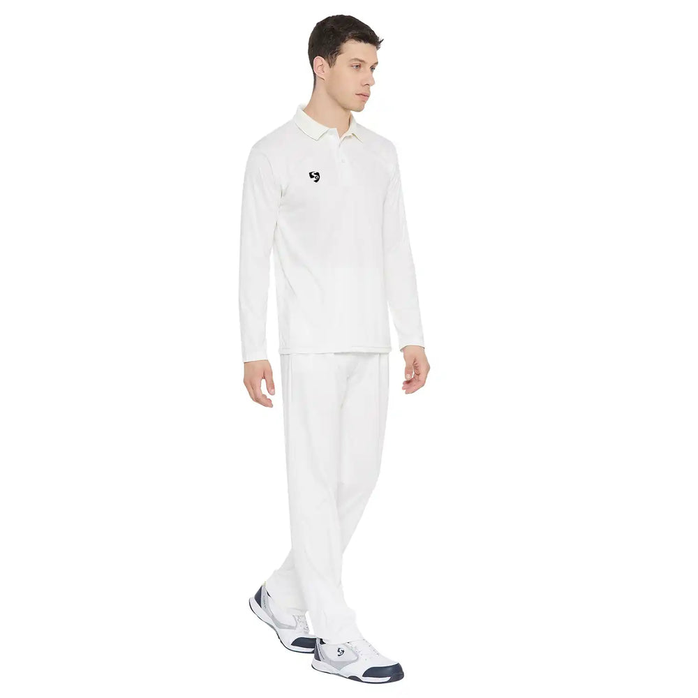 SG Club Cricket Shirt Full Sleeves @ Front View 1