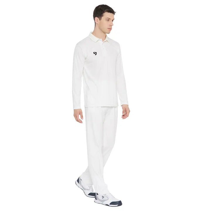 SG Club Cricket Shirt Full Sleeves @ Front View 1