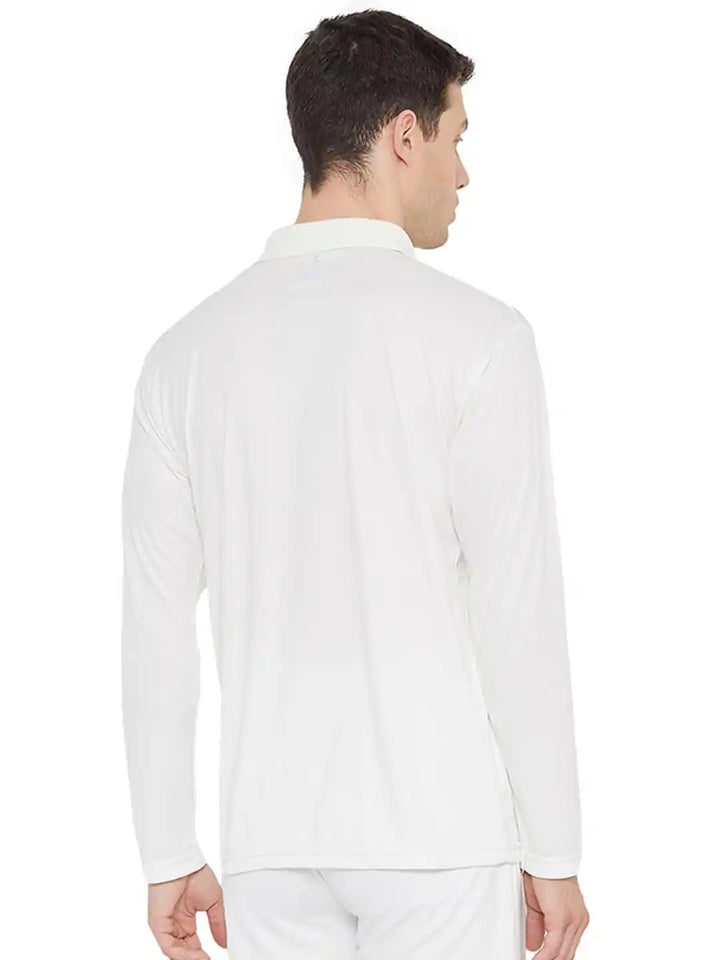 SG Club Cricket Shirt Full Sleeves Size @ Back View 2