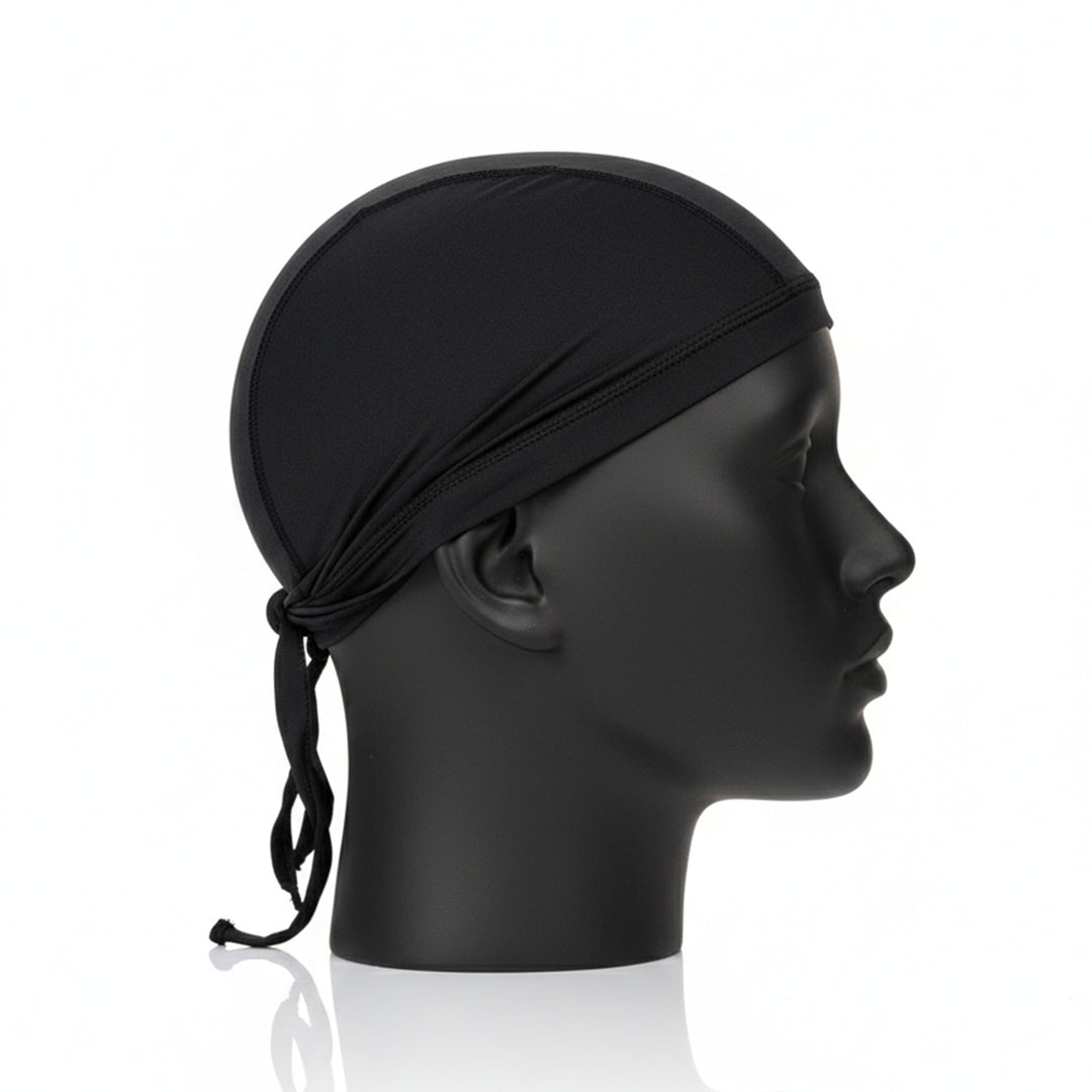 SG Cricket Skull Cap Pro Black@front view3