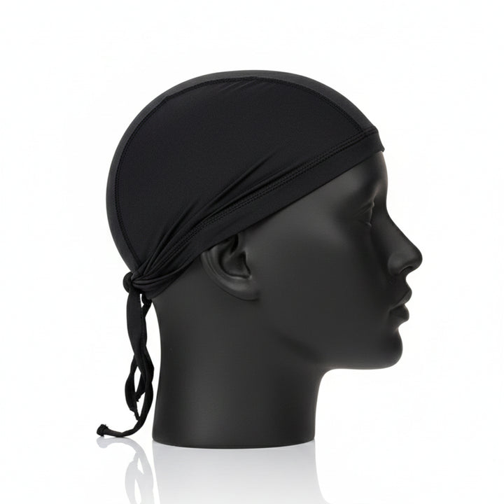 SG Cricket Skull Cap Pro Black@front view3