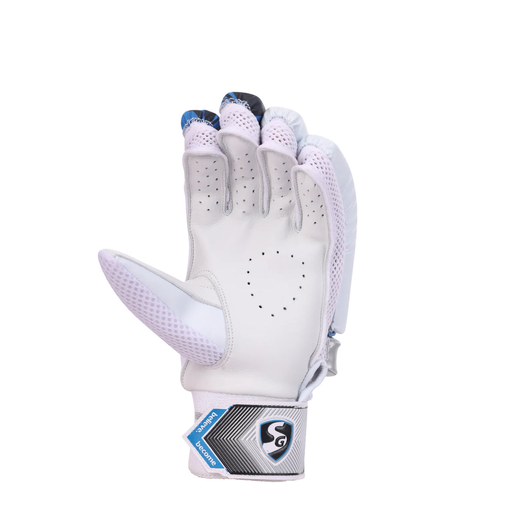 SG Elite Cricket Batting Gloves @ Left Front View 1