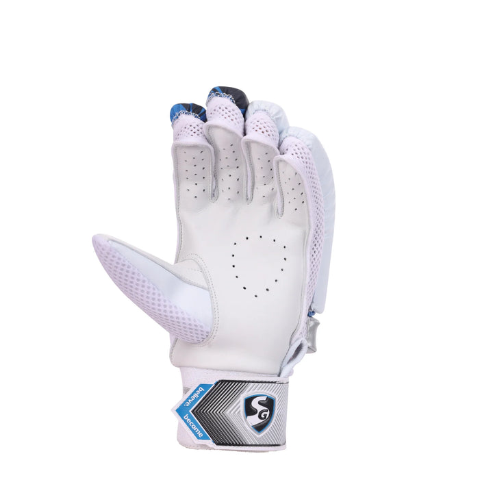 SG Elite Cricket Batting Gloves @ Left Front View 1