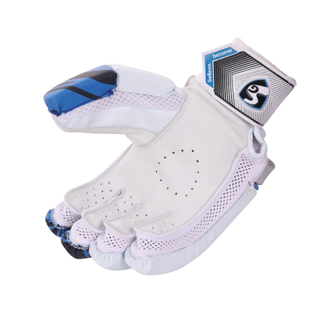 SG Elite Cricket Batting Gloves @ Right Front View