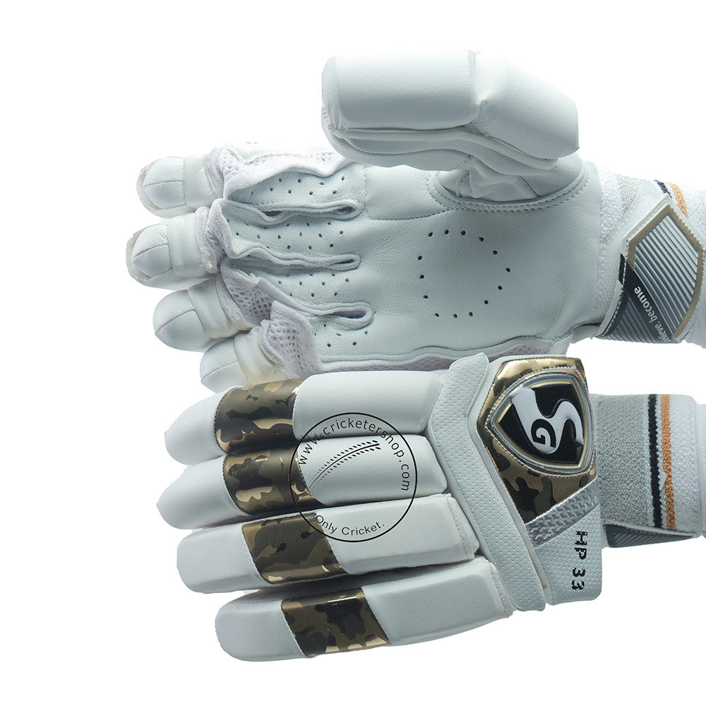 SG HP 33 Cricket Batting Gloves Mens Size Right and Left Handed @ Composite View