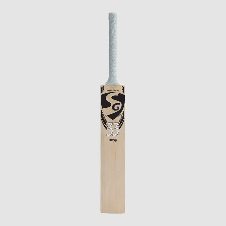 SG HP 33 Hardik Pandya Privee English Willow Cricket Bat Size SH @ Front View