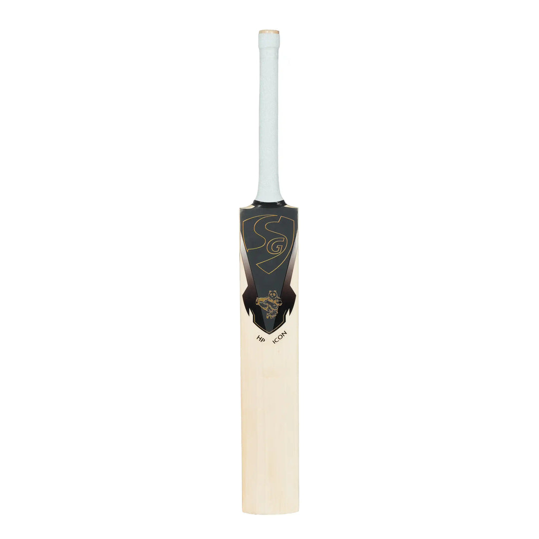 SG HP Icon English Willow Cricket Bat Size SH @ Face View 2