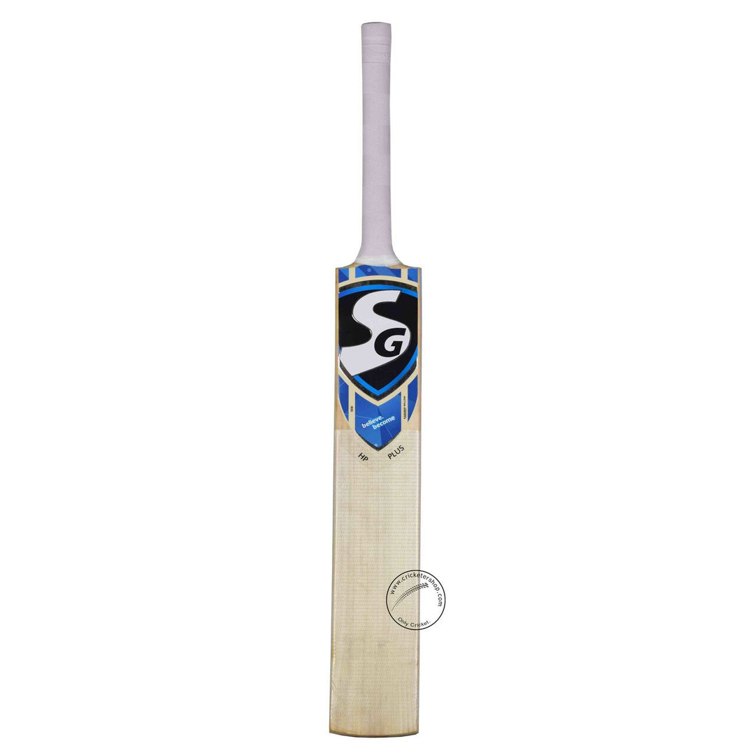 SG HP Plus Kashmir Willow Cricket Bat Size SH @ Front View