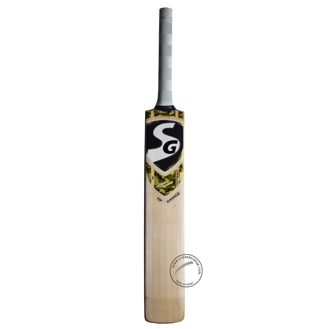 SG HP Ravage English Willow Cricket Bat Size @ Front View