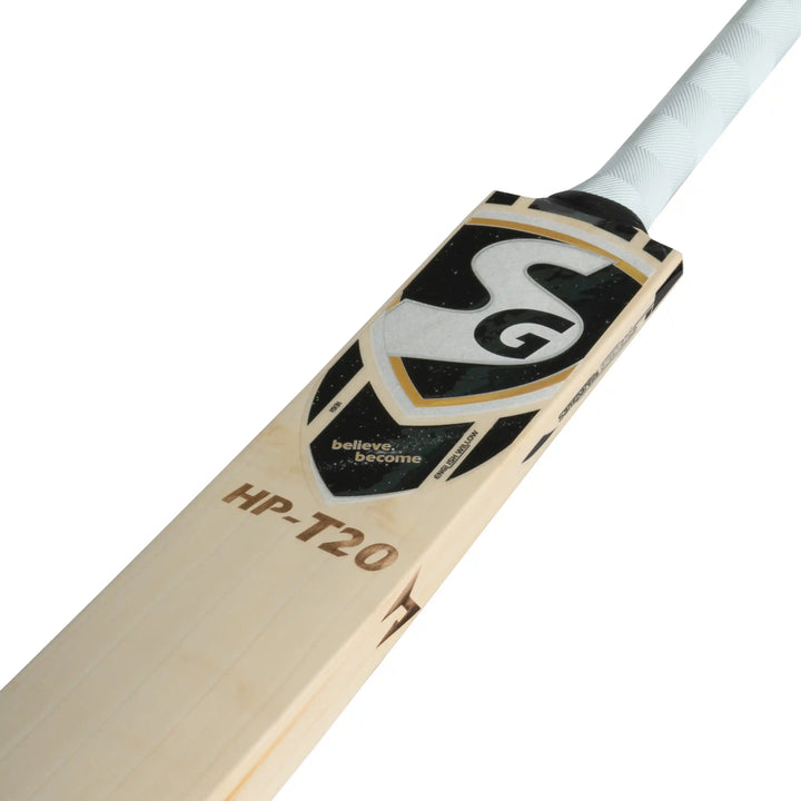 SG HP T20 English Willow Cricket Bat Size SH @ Front View