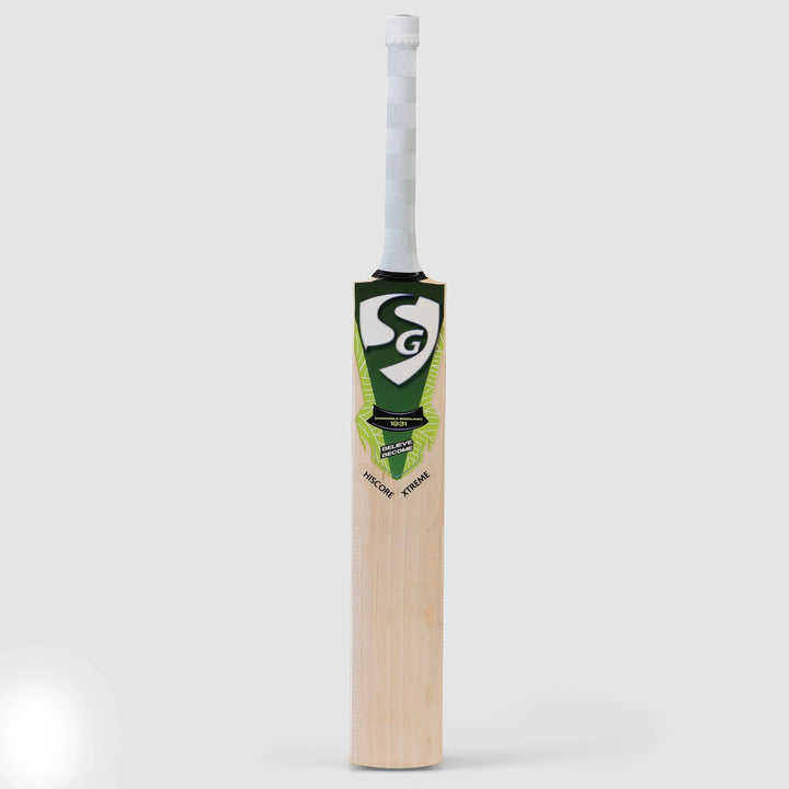 SG Hi Score Xtreme English Willow Cricket Bat Size@Front View