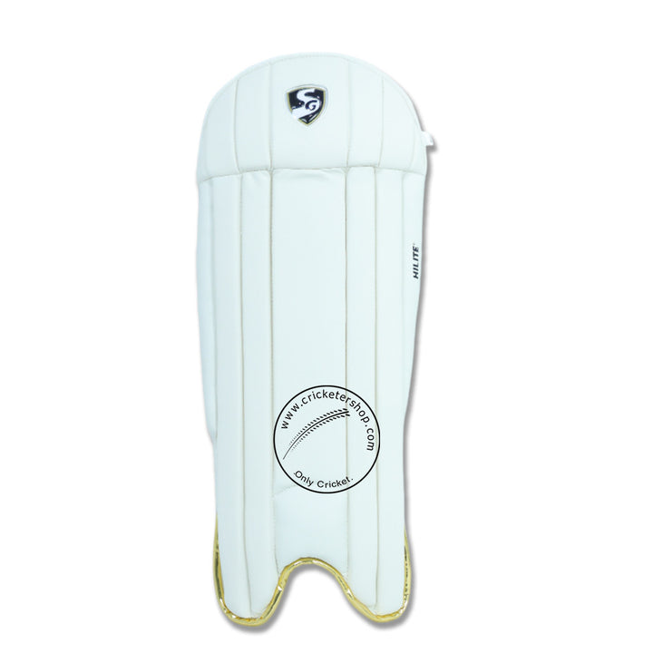 SG Hilite Wicket Keeping Leg Guard Pads Mens Size @ Front View