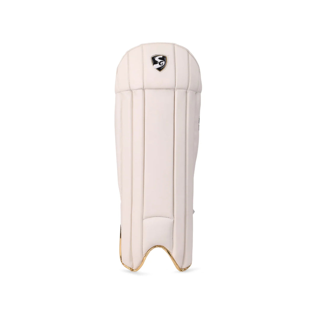 SG Hilite Wicket Keeping Leg Guard Pads Mens Size@front view2