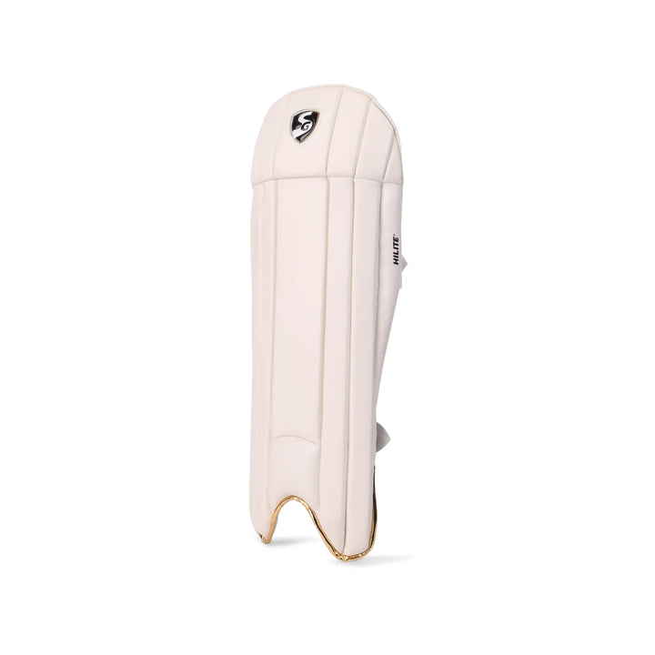 SG Hilite Wicket Keeping Leg Guard Pads Mens Size@front view3