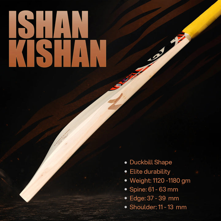 SG IK Icon English Willow Cricket Bat Size SH @ Side View 2