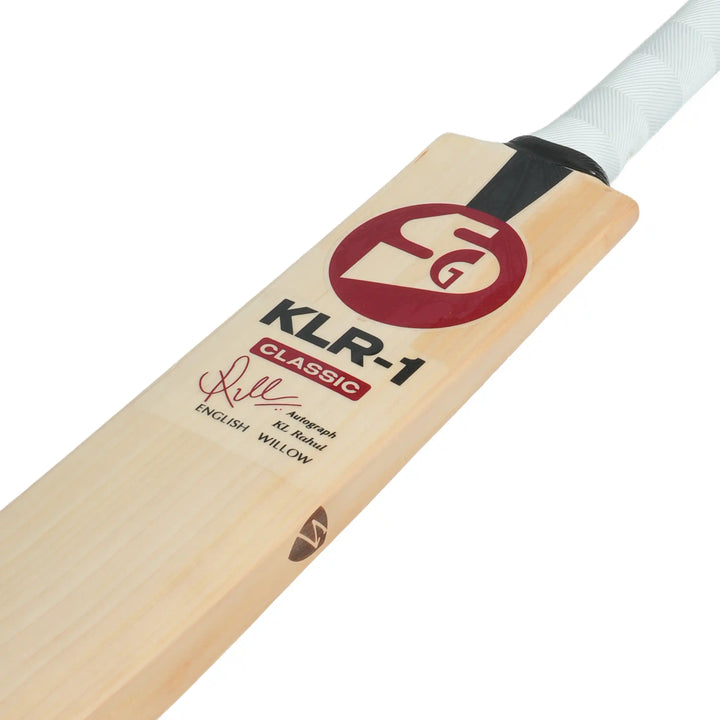 SG KLR 1 Classic English Willow Cricket Bat Size SH @ Face View