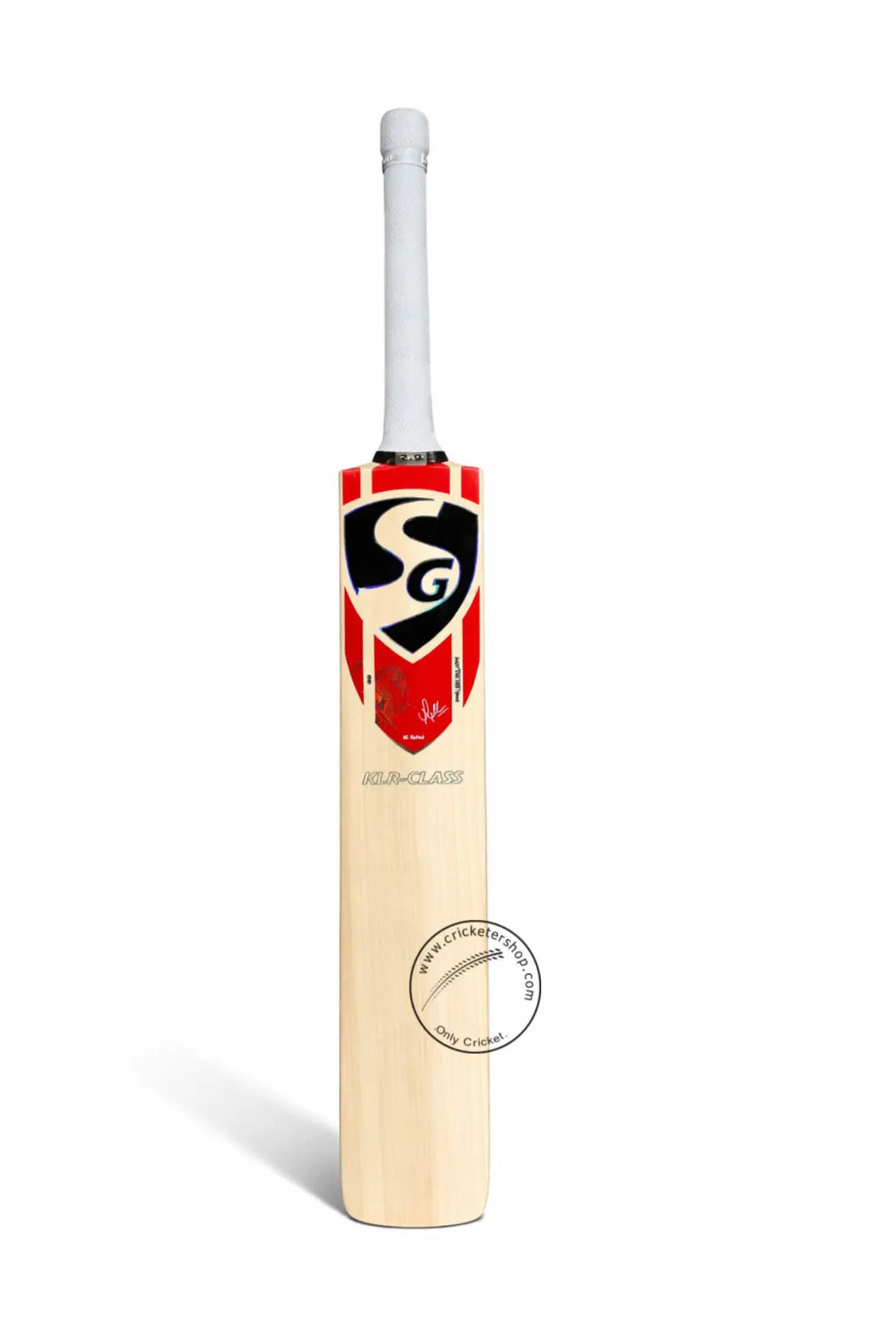 SG KLR Class English Willow Cricket Bat Size SH@front view8