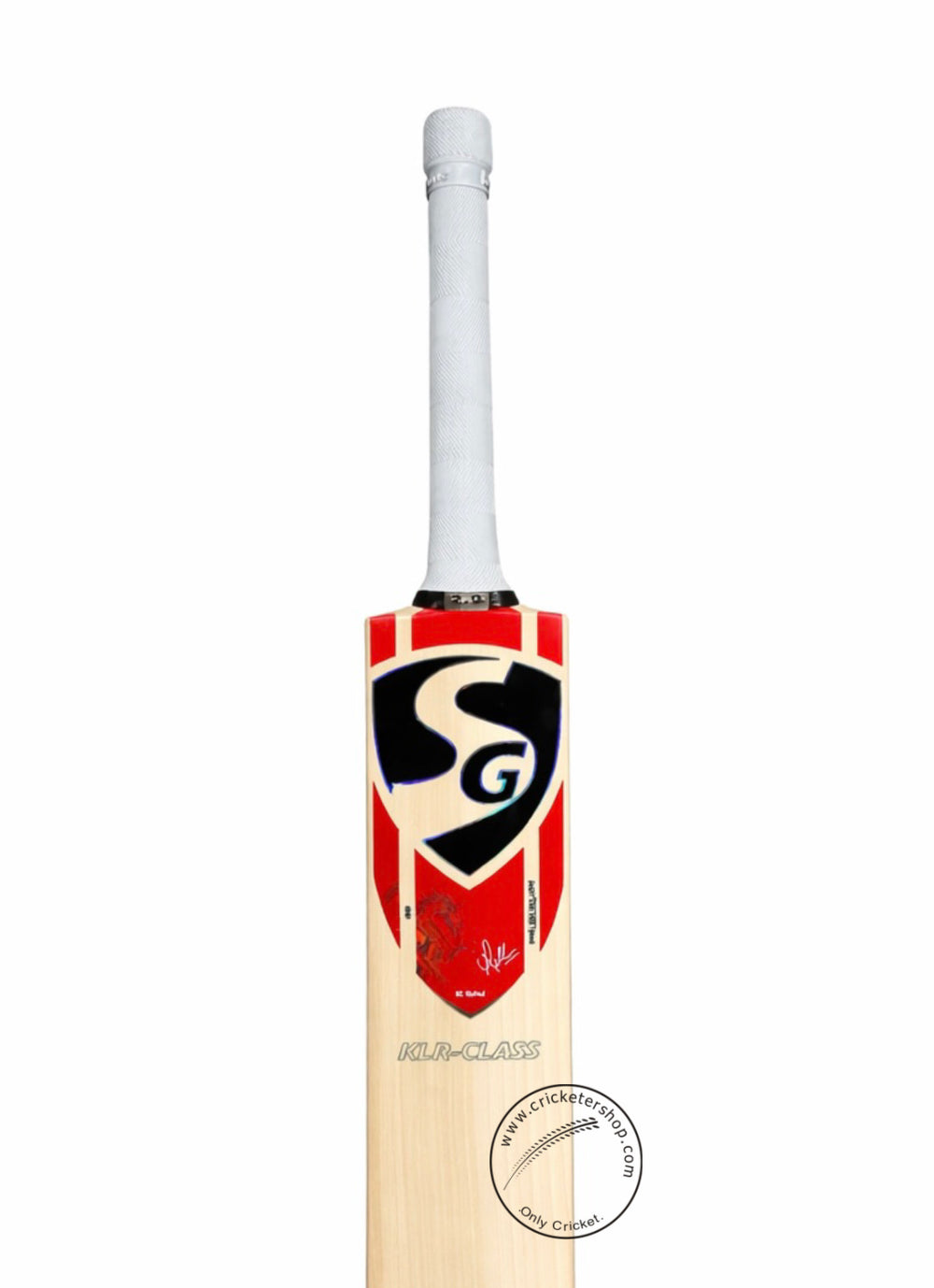 SG KLR Class English Willow Cricket Bat Size SH@front view9