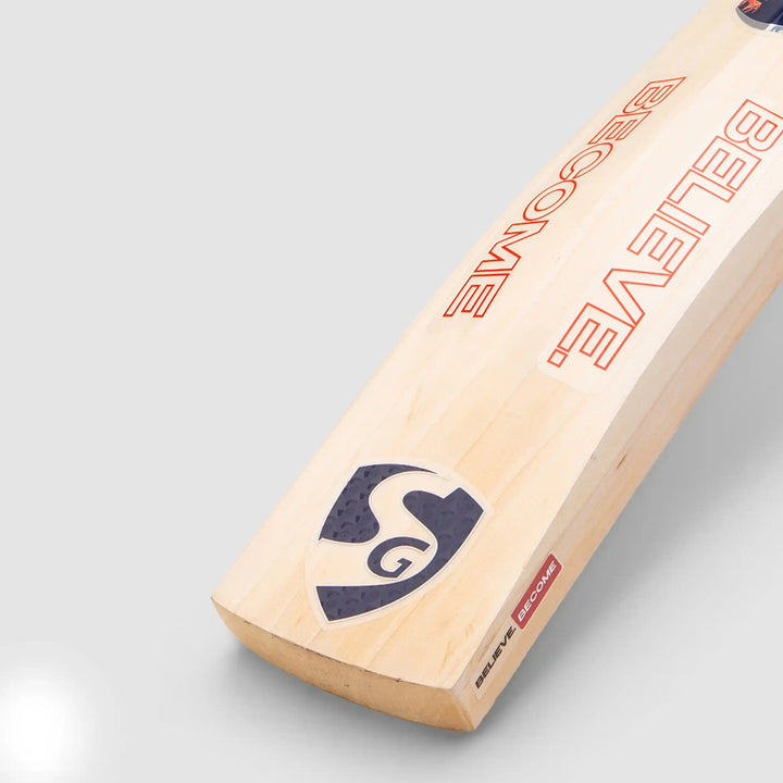 SG KLR Classic English Willow Cricket Bat Size SH@Toe view