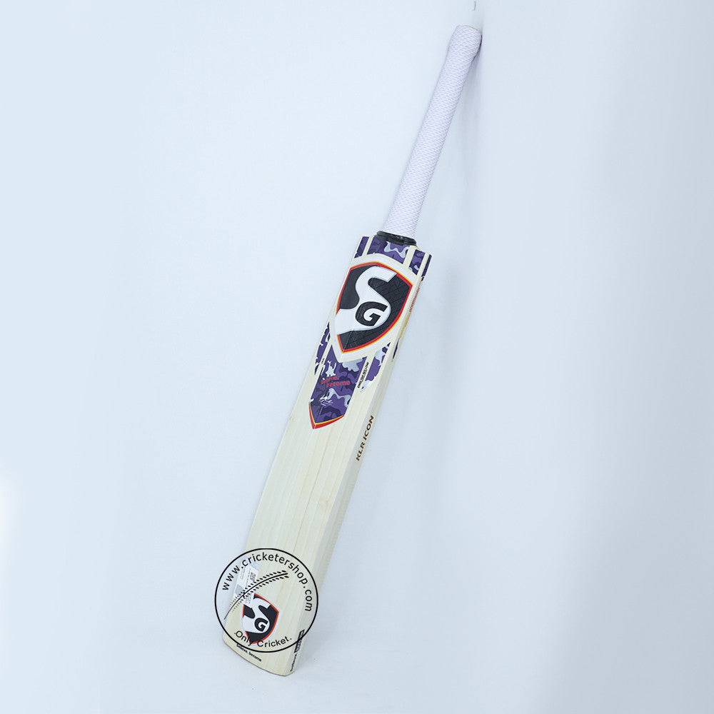 SG KLR Icon English Willow Cricket Bat Size SH @ Back View