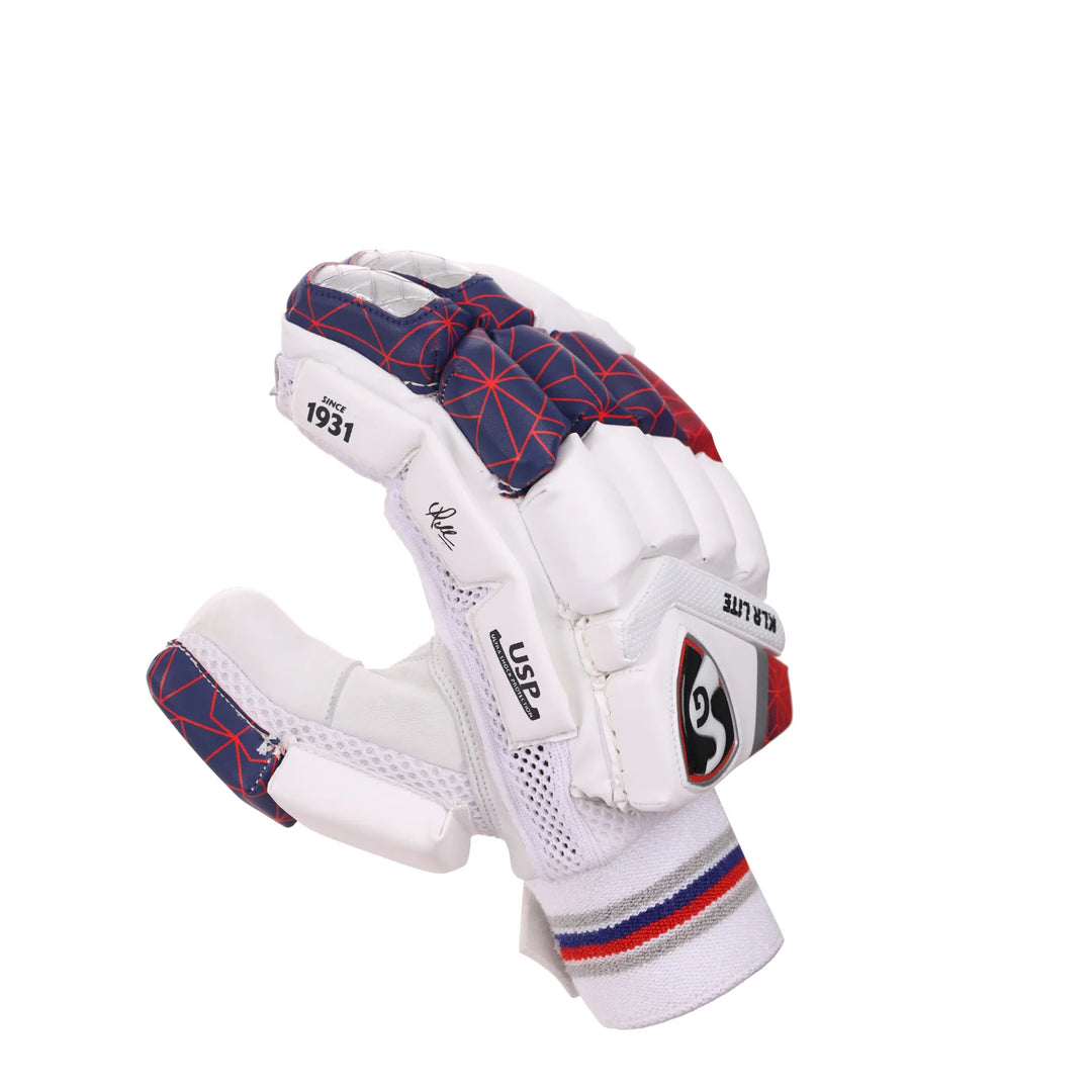 SG KLR Lite Cricket Batting Gloves@front view2